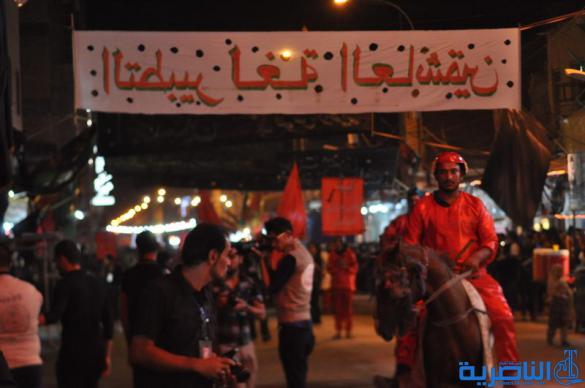 بالصور : انطلاق مواكب العزاء الحسيني في الناصرية