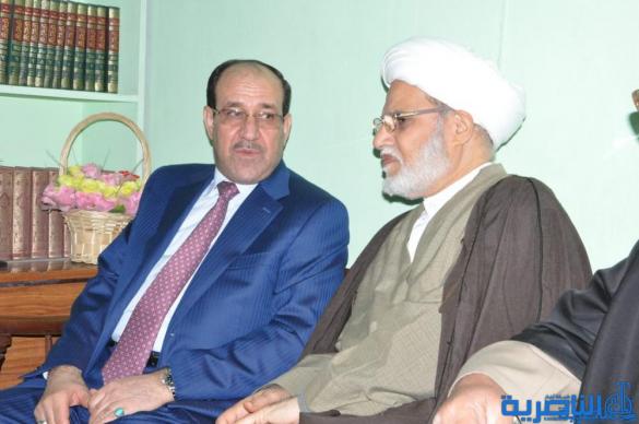 النائب الناصري يلتقي المالكي ويبحث معه مطالب محافظة ذي قار 