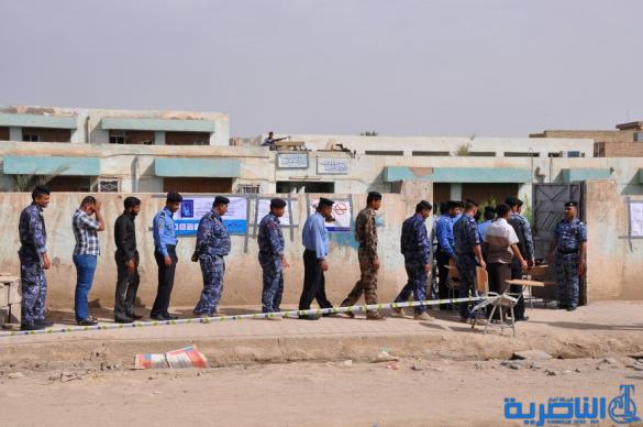 التقرير المصور للتصويت الخاص في قضاء الشطرة