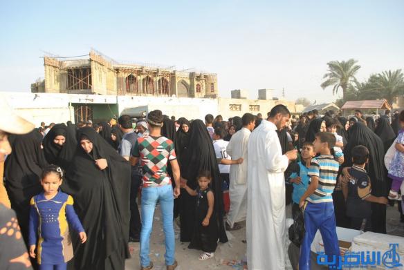 التقرير المصور عن احياء ابناء مدينة الشطرة لشهادة الامام الكاظم ( عليه السلام )