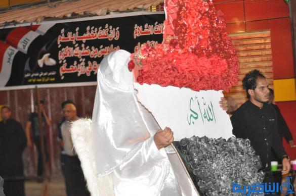 بالصور : الالاف يحيون ذكرى استشهاد الامام العباس بن علي عليهما السلام