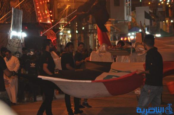 بالصور : الالاف يحيون ذكرى استشهاد الامام العباس بن علي عليهما السلام