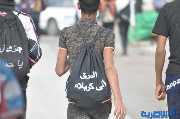 بالصور:الناصرية تستقبل وفود زائري أربعينية الإمام الحسين عليه السلام