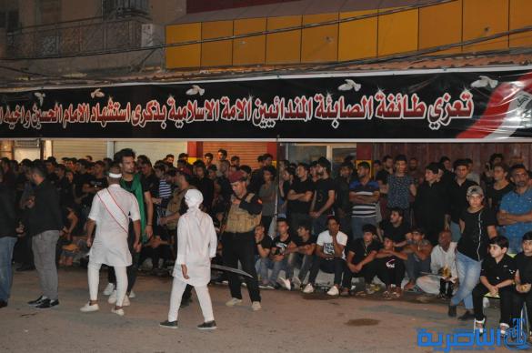 بالصور:الناصرية تحيي ذكرى ليلة العاشر من محرم الحرام 