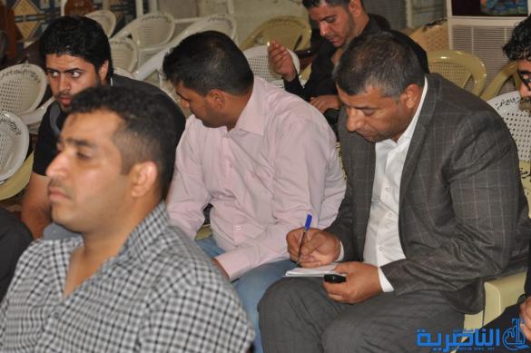 هيئة المواكب الحسينية في ذي قار تعقد مؤتمرا لمناقشة الاستعدادات لشهر محرم – تقرير مصور -