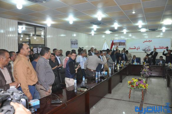 مقاولو ذي قار يتظاهرون للمطالبة بصرف مستحقاتهم المالية المتأخرة – تقرير مصور -