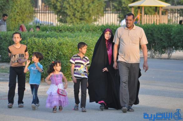 تقرير مصور عن عيد الاضحى المبارك في الناصرية 