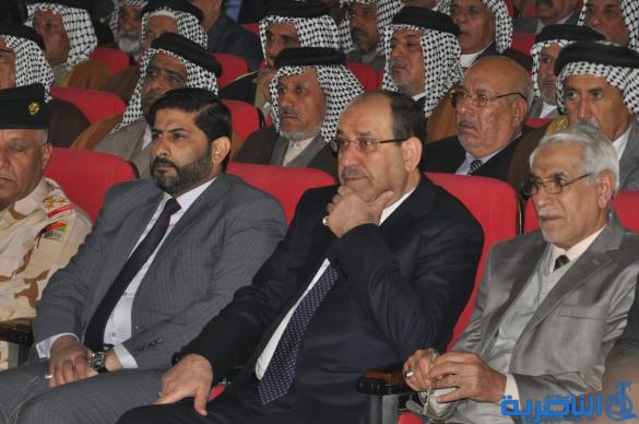 بالصور:رئيس ائتلاف دولة القانون نوري المالكي يلتقي شيوخ العشائر وعدد من المسؤولين في ذي قار