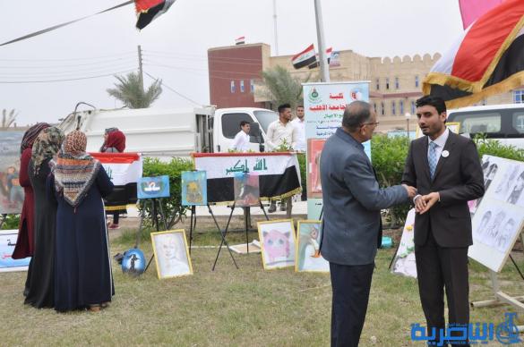 جامعة ذي قار تحتضن مهرجان الفنون التشكيلية بمشاركة 35 جامعة - تقرير مصور -