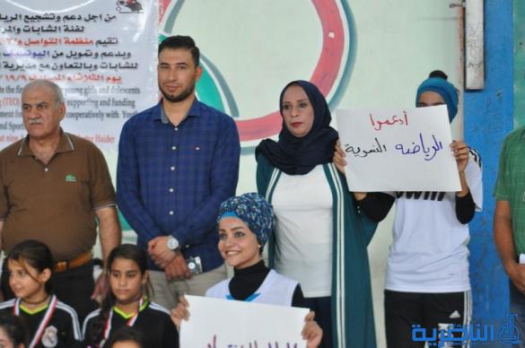 انطلاق اول بطولة بكرة السلة للفتيات في ذي قار برعاية اممية - تقرير مصور -