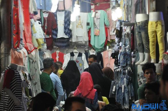 بالصور : اسواق الناصرية لا تنام استعدادا لعيد الفطر المبارك