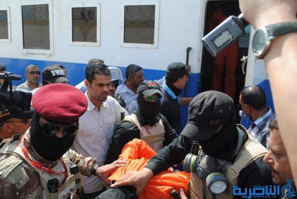 بالصور : اعدام 36 مدانا بجريمة سبايكر ، في سجن الناصرية المركزي