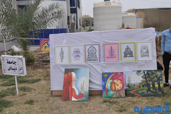 جامعة ذي قار تحتضن مهرجان الفنون التشكيلية بمشاركة 35 جامعة - تقرير مصور -