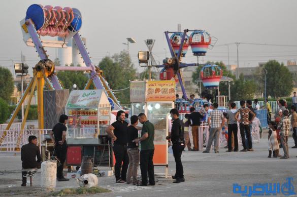 تقرير مصور عن عيد الاضحى المبارك في الناصرية 