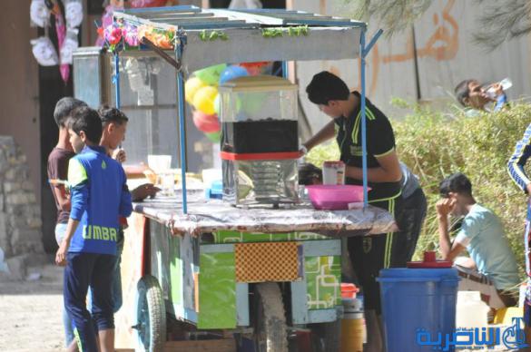 بالصور:متنزه الناصرية يستقبل زواره بعيد الاضحى المبارك