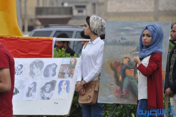 جامعة ذي قار تحتضن مهرجان الفنون التشكيلية بمشاركة 35 جامعة - تقرير مصور -
