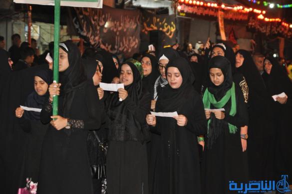 بالصور:الناصرية تحيي ذكرى ليلة العاشر من محرم الحرام 