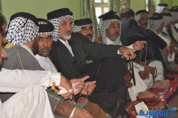 العشرات من شيوخ عشائر ذي قار يعقدون مؤتمرا يرفضون من خلاله تدخل السعودية في الشأن العراقي – تقرير مصور -
