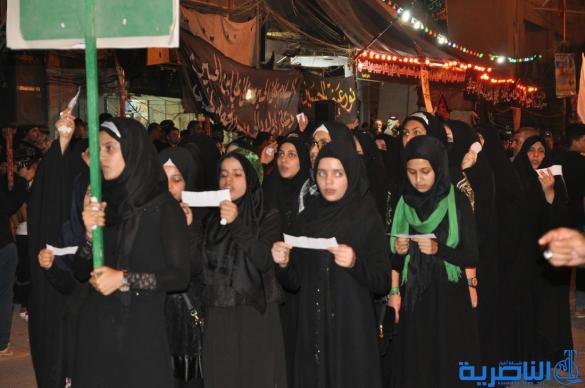 بالصور:الناصرية تحيي ذكرى ليلة العاشر من محرم الحرام 