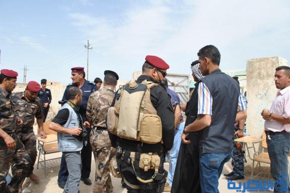 التقرير المصور للتصويت الخاص في قضاء الشطرة