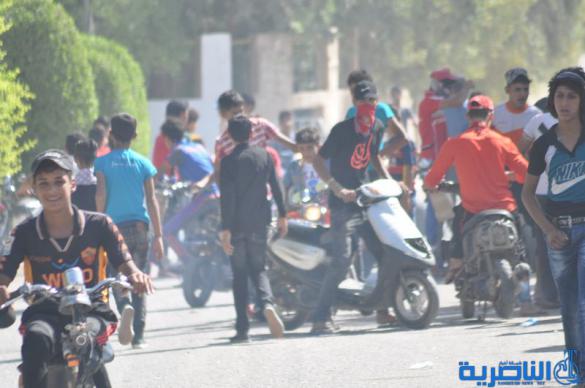 بالصور:متنزه الناصرية يستقبل زواره بعيد الاضحى المبارك