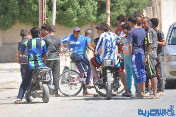 اطفال ذوي الدخل المحدود في الناصرية يقضون ايام عيد الاضحى بساحات خاوية - تقرير مصور-