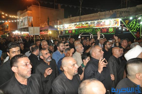 بالصور:الناصرية تحيي ذكرى ليلة العاشر من محرم الحرام 