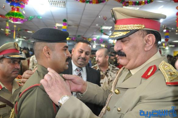 الكلية العسكرية الرابعة في ذي قار تحتفي بتخرج 351 ضابطا برتبة ملازم - تقرير مصور -