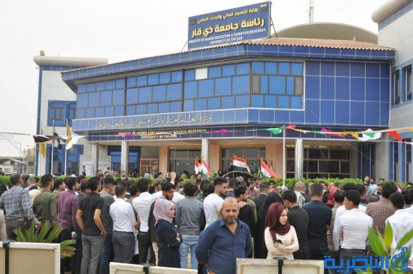 جامعة ذي قار تحتضن مهرجان الفنون التشكيلية بمشاركة 35 جامعة - تقرير مصور -