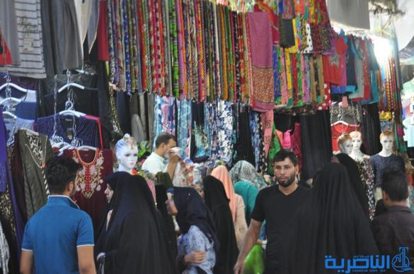 بالصور : اسواق الناصرية لا تنام استعدادا لعيد الفطر المبارك