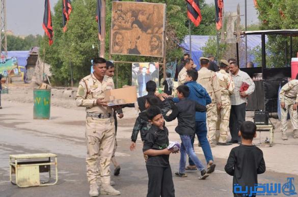 بالصور:الناصرية تستقبل وفود زائري أربعينية الإمام الحسين عليه السلام