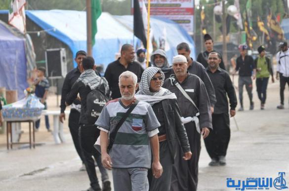 بالصور:الناصرية تستقبل وفود زائري أربعينية الإمام الحسين عليه السلام