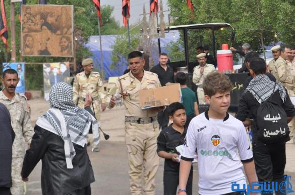 بالصور:الناصرية تستقبل وفود زائري أربعينية الإمام الحسين عليه السلام
