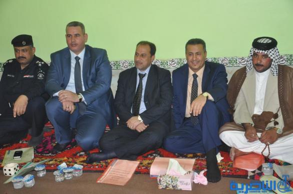 العشرات من شيوخ عشائر ذي قار يعقدون مؤتمرا يرفضون من خلاله تدخل السعودية في الشأن العراقي – تقرير مصور -