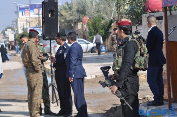 شرطة ذي قار تنفذ تدريبا ميدانيا هو الاكبر من نوعه للتعامل مع مسرح الجريمة – تقرير مصور –