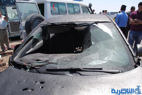 صور مروعة لتفجير الناصرية الارهابي
