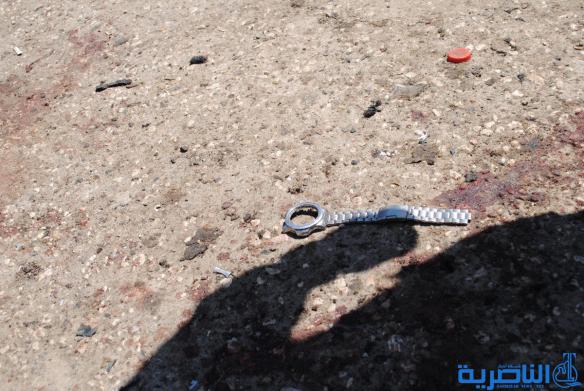 صور مروعة لتفجير الناصرية الارهابي
