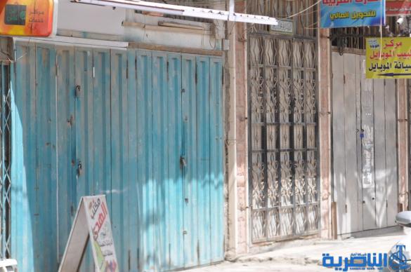 صور من الناصرية : ابواب المواكب مشرعة حزنا على باب الحوائج 
