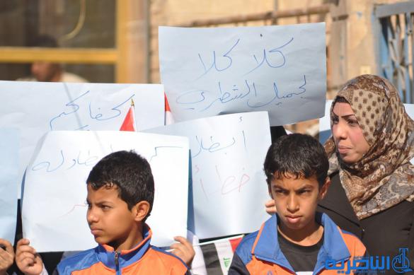 لاعبو الطاولة في ذي قار يتظاهرون احتجاجا على انتخابات الاتحاد غير الشرعية  - تقرير مصور –