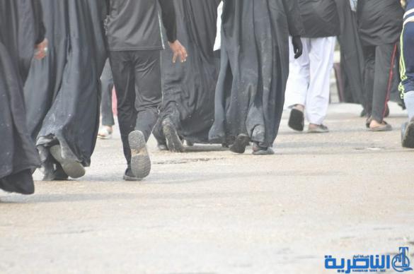 بالصور:الناصرية تستقبل وفود زائري أربعينية الإمام الحسين عليه السلام