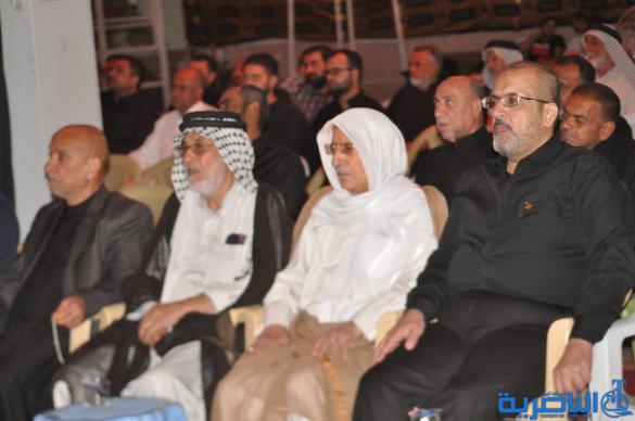بالصور:احياء ذكرى ليلة التاسع من المحرم في مدينة الناصرية