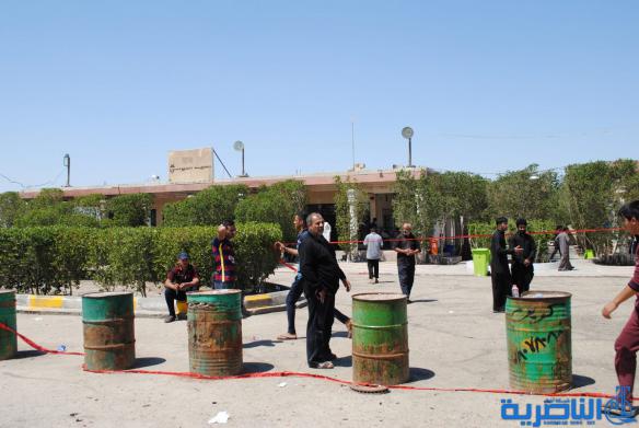 صور مروعة لتفجير الناصرية الارهابي
