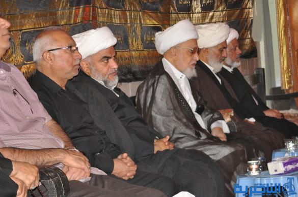 بالصور:احياء ذكرى ليلة التاسع من المحرم في مدينة الناصرية
