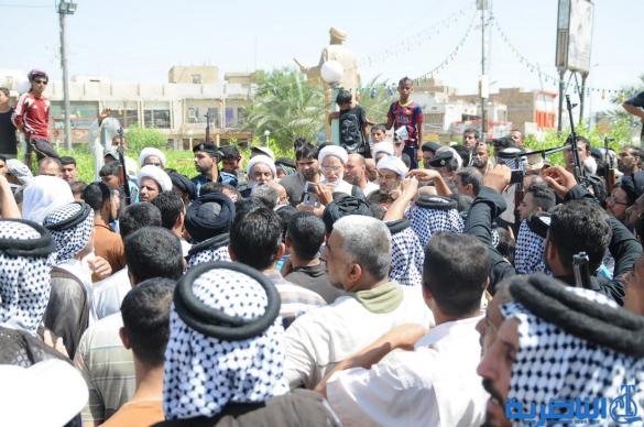 طلبة الحوزة العلمية في الناصرية ينظمون مسيرة حاشدة ويشكلون فوجا للدفاع عن المقدسات – تقرير مصور -