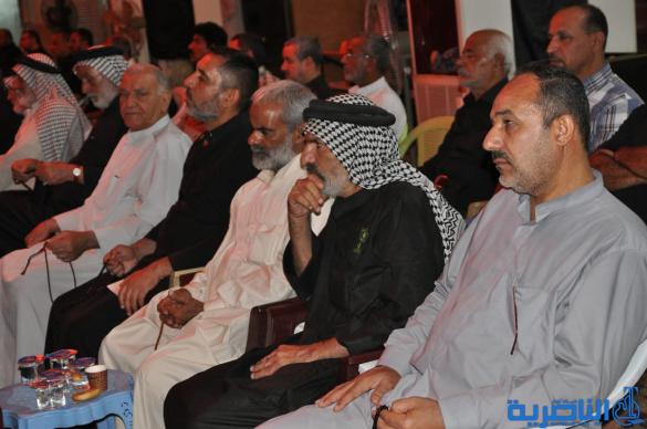 بالصور:احياء ذكرى ليلة التاسع من المحرم في مدينة الناصرية