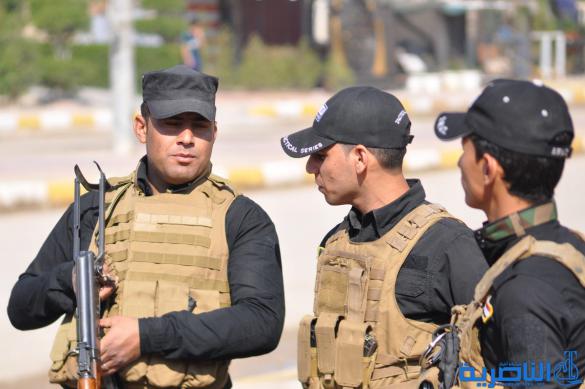 شرطة ذي قار تنفذ تدريبا ميدانيا هو الاكبر من نوعه للتعامل مع مسرح الجريمة – تقرير مصور –