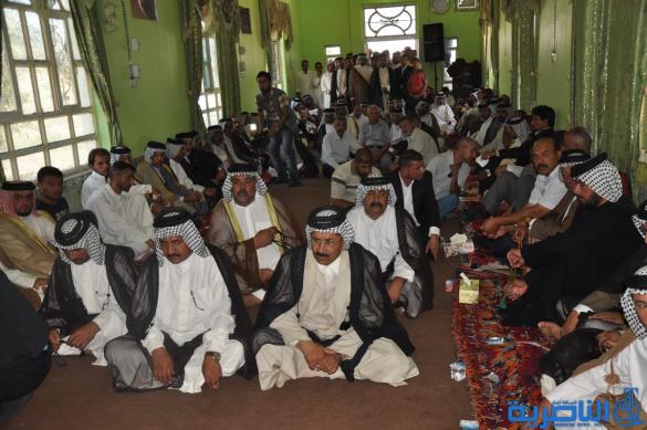 العشرات من شيوخ عشائر ذي قار يعقدون مؤتمرا يرفضون من خلاله تدخل السعودية في الشأن العراقي – تقرير مصور -