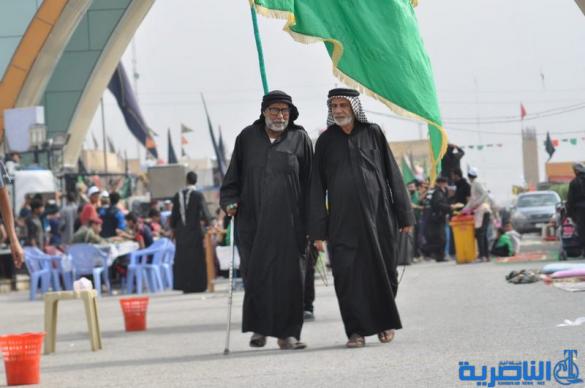 بالصور:الناصرية تستقبل وفود زائري أربعينية الإمام الحسين عليه السلام