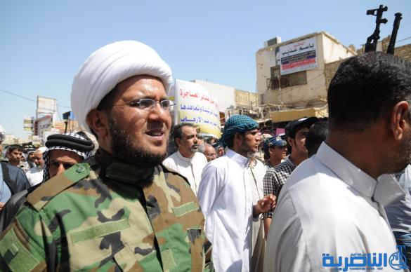 طلبة الحوزة العلمية في الناصرية ينظمون مسيرة حاشدة ويشكلون فوجا للدفاع عن المقدسات – تقرير مصور -