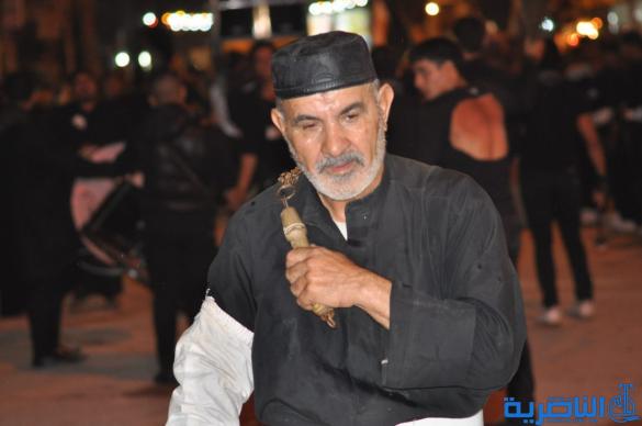 رسالة عاشوراء : ابناء مدينة الناصرية يحيون ذكرى ليلة التاسع من المحرم 